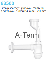 Sifón pisoárový 93500