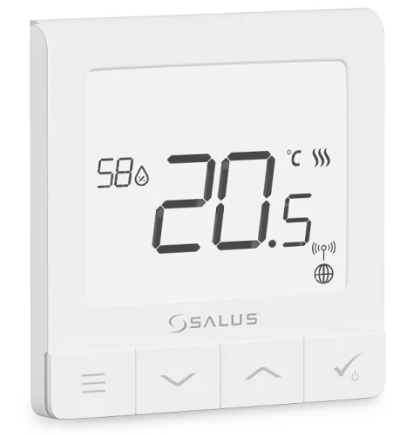 Ultratenký termostat so snímačom vlhkosti SQ610