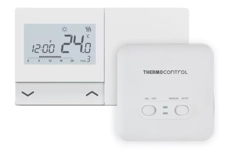 Bezdrôtový týždenný programovatelný termostat 910RF