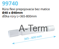 Rúra flexi pripojovacia 99740