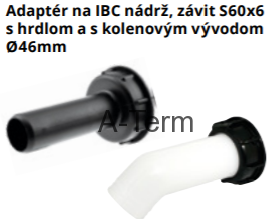 Vyvod IBC nádrži S60x6 x 50 L106